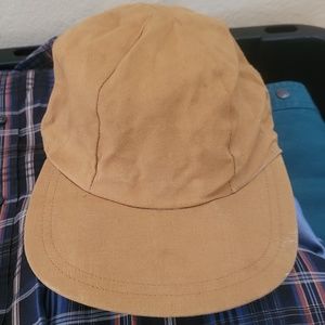 Vintage Duck Cloth Union Made ball cap with ear flaps w/Storage Compartment Sz 7